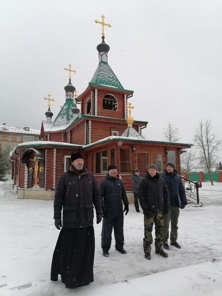 Cпортивные соревнования «Зимние забавы» на приходе Сергиевского храма в Воскресенске  
